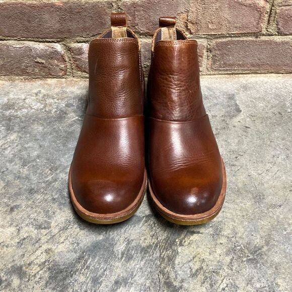 Sofft Bellis III Whisky-Brown Leather Bootie Size 7.5 - Picture 3 of 9